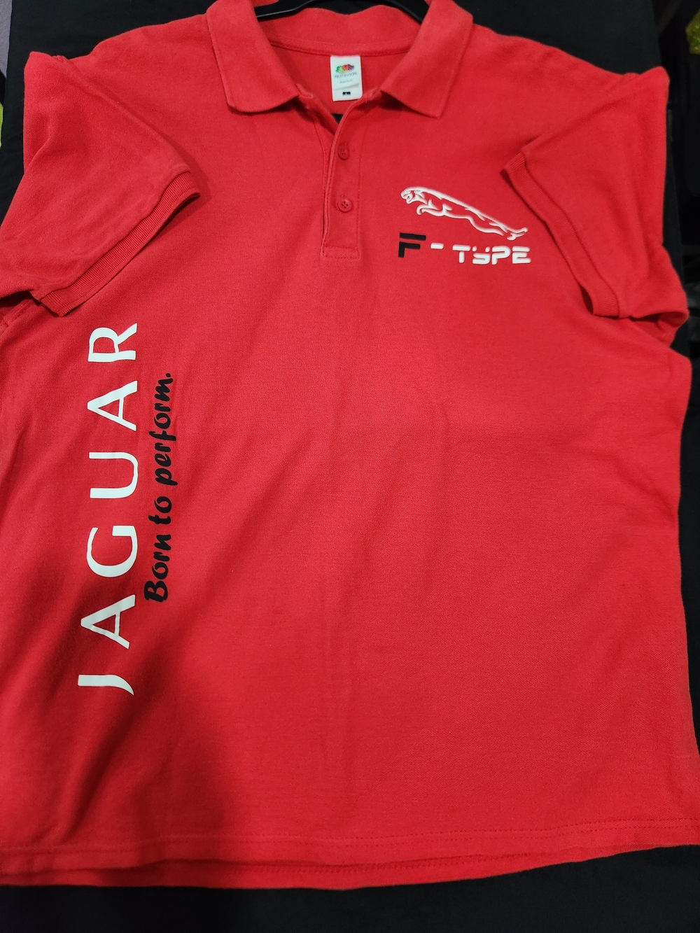 Jaguar F-TYPE Red Polo Shirt